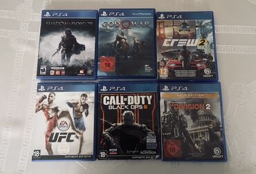 sony видеокамеры: PS4 üçün orijinal disklar (bir ədədi 25-30 m aralığı) - The Order