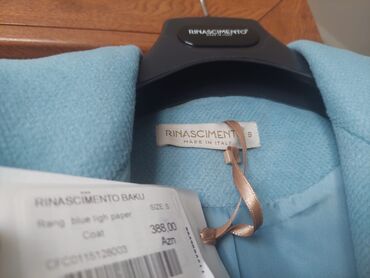 женские пальто накидка: Пальто Rinascimento, S (EU 36), цвет - Голубой