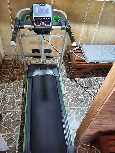 Спорт и отдых: Qaçış trenajoru (qatlanan, elektron panelli) - Rəqəmsal LED ekran — 7