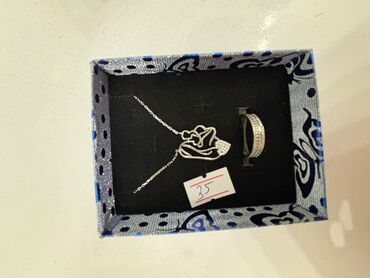 Bijuteriya dəstləri: Zərif bəzək dəstləri – kolyeler və kulonlar - Qutuda təqdim olunan — 8