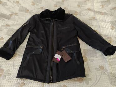 кожаная мужская куртка: Куртка 8XL (EU 56)