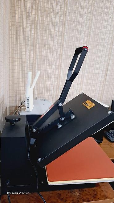 Оборудование для производства: İsti press (heat press) maşını – termo transfer və sublimasiya üçün - — 4