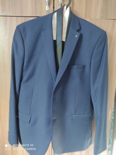 одежда в рассрочку: Костюм 4XL (EU 48), цвет - Голубой