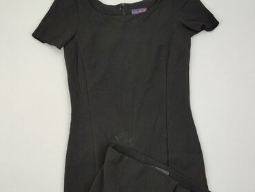 sukienki na wesele czarna koronką: Dress, S (EU 36), condition - Good