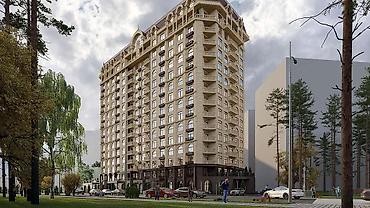 Продажа квартир: 1 комната, 56 м², Элитка, 12 этаж, Готовая ПСО (под самоотделку) — 1