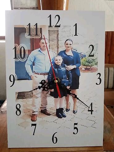 Satovi za kuću: Personalizovani zidni/sobni sat sa vašom fotografijom ZIDNI sat sa — 14