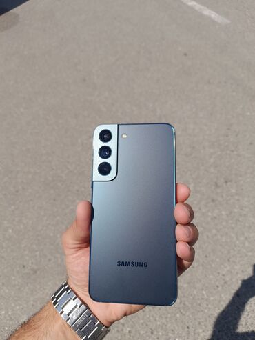 samsung s3850 corby ii: Samsung Galaxy S22 5G, 256 GB, rəng - Yaşıl, Sensor, Barmaq izi, Simsiz şarj