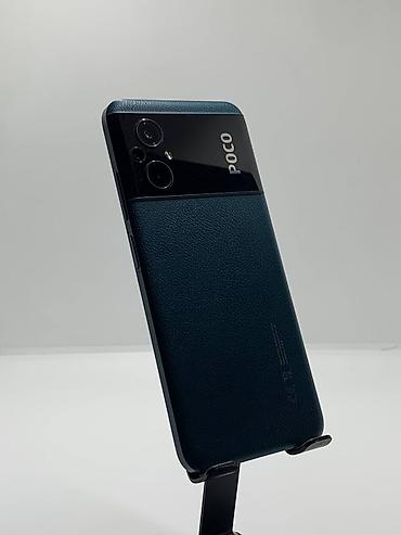 телефон бу арзан: Poco M5, Б/у, 128 ГБ, цвет - Зеленый, 2 SIM — 1