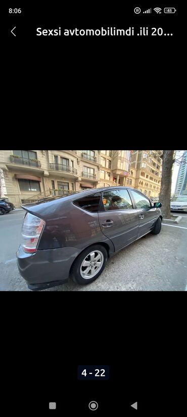 Toyota: Toyota Prius (II nəsil) hibrid hetçbek Texniki xüsusiyyətlər: - — 18