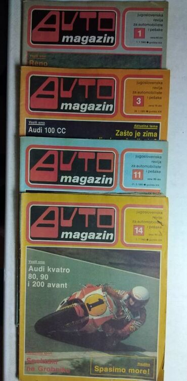 Knjige i stripovi: Casopisi Auto,96 kom.cena za komplet. Spisak:1970 br.4,1972 na lalafo.rs — 3 Knjige i stripovi: Casopisi Auto,96 kom.cena za komplet. Spisak:1970 br.4,1972 — 3
