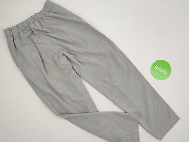 czarne cargo pull and bear: PULL&BEAR, Spodnie materiałowe damskie, rozmiar S — 4