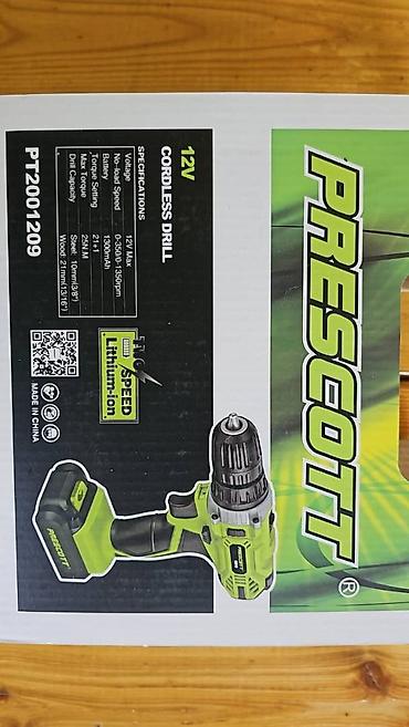 35 bit: Шуруповерт 12в Prescott, качественный, компактный, в меру мощный, для — 4