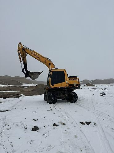 Экскаватор, Hyundai, Колесный
