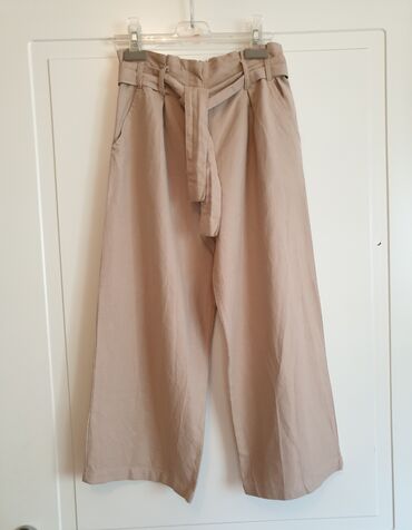 pantalone za devojčice: Zara, 140-146, bоја - Bež