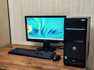 Masaüstü kompüterlər və iş stansiyaları: MASAÜSTÜ PC DƏST Sistem bloku: HP PRO 3500 Processor (CPU) - Intel — 2