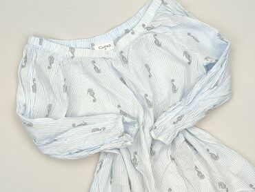 bluzka w paski zielone: Gina, Жіноча блуза, розмір L