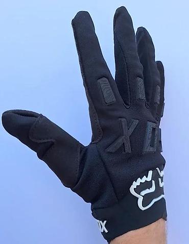 Oprema za bicikliste: FOX MTB/Enduro rukavice – crne, dugačak prst - Lagane i fleksibilne — 7