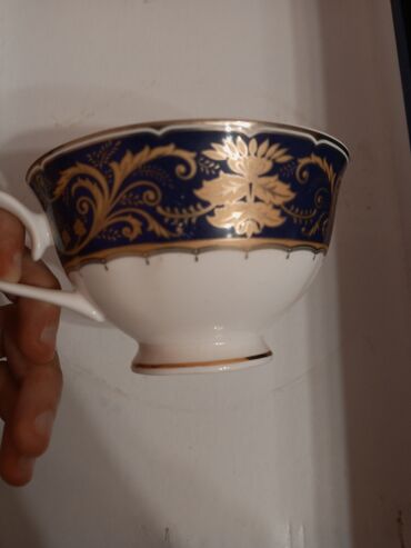 Fincanlar: Fincanlar, rəng - Göy, 6 ədədli dəst — 5