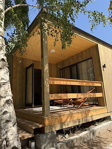 Афрейм (A-frame), 2 комнаты, 40 м²