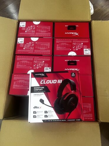 купить наушники хайпер икс: Игровая гарнитура HyperX Cloud III и Cloud II в чёрно-красном цвете