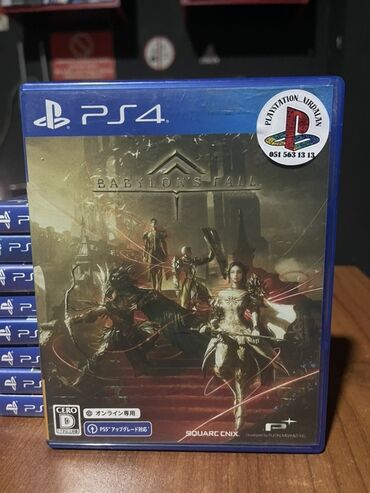 playstation 2 oyun diskleri: PlayStation 4 üçün "Babylon's Fall" oyunu. Bu, Square Enix tərəfindən