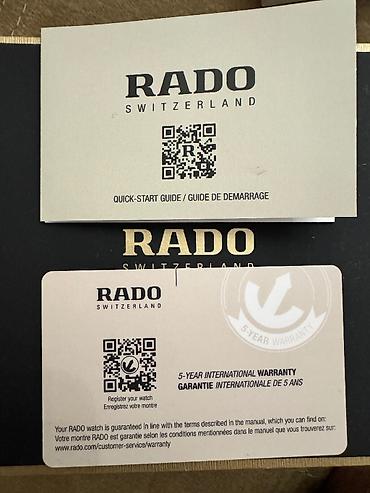 rado: İşlənmiş, Qol saatı, rəng - Gümüşü — 6