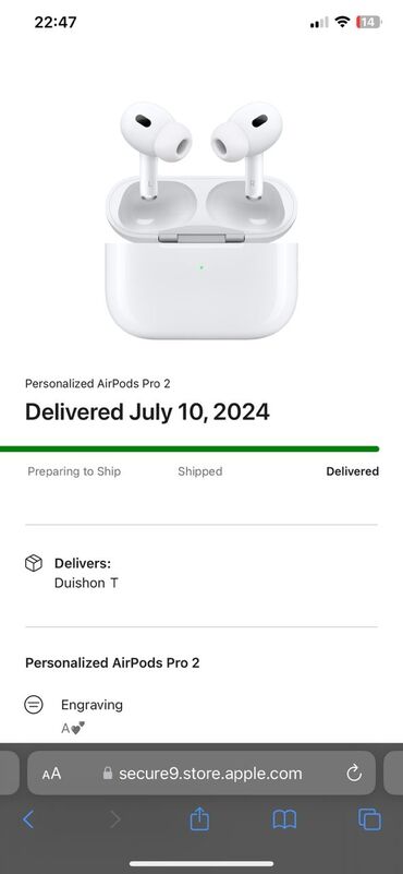 айфон 14 про макс бу цена бишкек: Apple AirPods Pro (2‑го поколения) с кейсом MagSafe (USB‑C) -