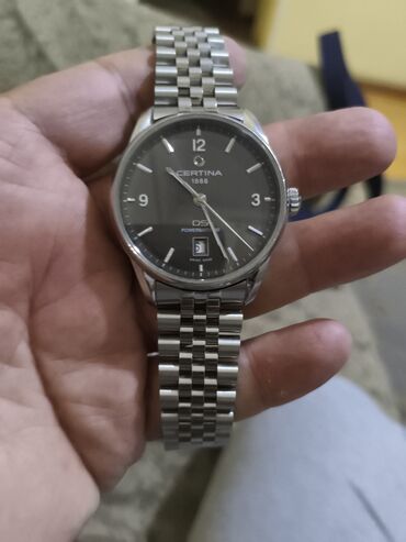 casio часы: Классикалык сааттар саат, Certina, Аллой, Швейцария, Асыл нуска, Эркектердики, Колдонулган
