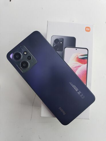 usaq telefonlari: Xiaomi Redmi Note 12, 128 GB, rəng - Boz, 
 Barmaq izi