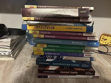 Тесты: Abituriyent və buraxılış imtahanlarına hazırlıq üçün dərs vəsaitləri — 1