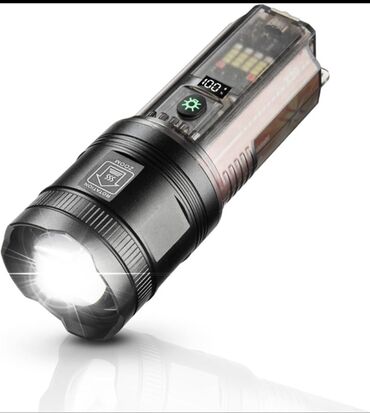 Отделочные материалы: Güclü LED fənər – zoom funksiyalı, displeyli və çoxrejimli