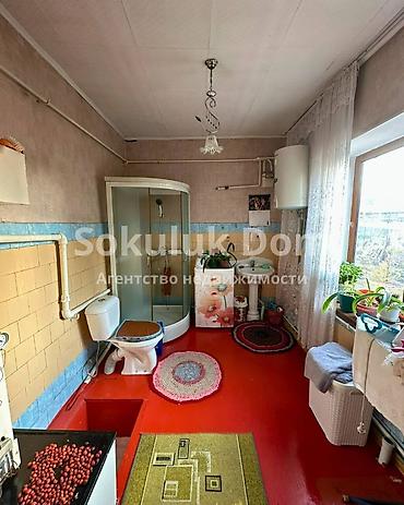 the level: 🏠Продается дом в с. Сокулук, верхняя зона, от трассы 2 км. 🟡 Комнаты — 6
