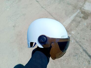 шлем конный: ❗Акция❗ Скидки ❗ Спортивный Шлем Открытого типа, Белого цвета с