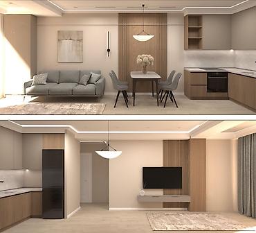Продажа квартир: 2 комнаты, 42 м², Мадина Элитка, 5 этаж, Дизайнерский ремонт — 2