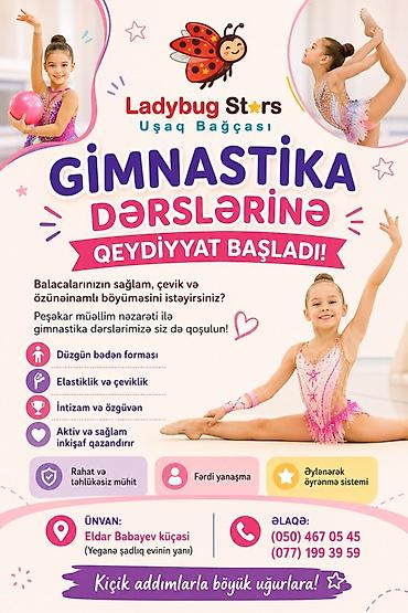 gimnastika: Məktəbəqədər və ibtidai sinif hazırlığı, Azərbaycan dili, Fərdi, Qrup — 1