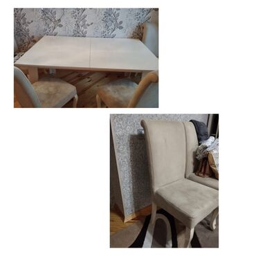 Мебель для дома: Б/у, Стол и стулья