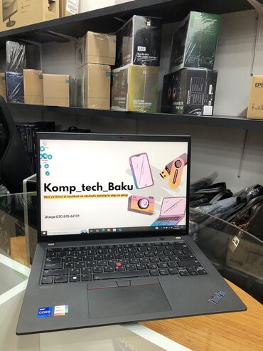 Monitorlar: İşlənmiş Lenovo ThinkPad, 14 ", Intel Core i7, 512 GB
