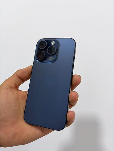 Срочно продам IPhone 15 Pro, синий (титановый свет ) 256gb, 79% at lalafo.kg Срочно продам IPhone 15 Pro, синий (титановый свет ) 256gb, 79%
