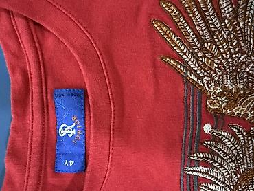 Детская одежда и обувь: Uşaq idman dəsti – boz rəngli sweatshirt və şalvar - Üst: dairəvi — 4