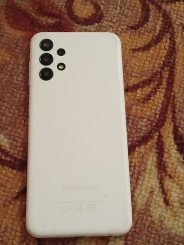 lalafo iphone 14: Samsung Galaxy A13, 64 ГБ, цвет - Белый, Отпечаток пальца, Две SIM карты