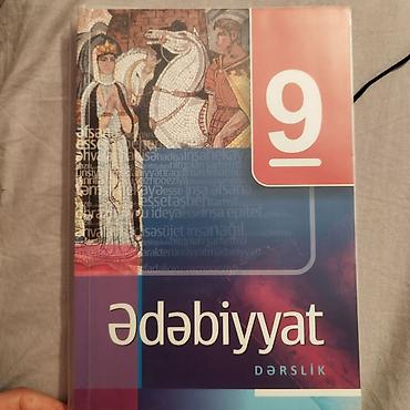Школьные учебники: Məhsul: “Ədəbiyyat” dərsliyi – 9-cu sinif Təsvir: - 9-cu sinif üçün — 1