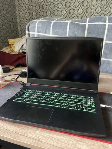 компютер для игр: Ноутбук, MSI, 16 ГБ ОЭТ, Intel Core i7, Колдонулган, Оюндар үчүн, эс тутум SSD