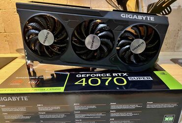 Видеокарты: Видеокарта, Б/у, Gigabyte, GeForce RTX, 12 ГБ, Для ПК