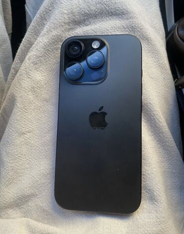 iphone 16 китайский: IPhone 16 Pro, Б/у, 256 ГБ, Black Titanium, Чехол, 99 %