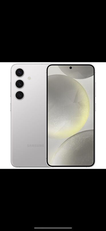Samsung Galaxy S24+, Новый, 256 ГБ, цвет - Белый, 2 SIM, eSIM