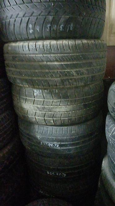 qezali avtomobil: İşlənmiş Şin Hankook 245 / 45 / R 18 — 1