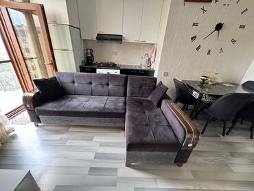 угловой диван для кухни: Divan az işlənib.yeni kimidir.oturacagi xüsusi qalın yığılıb