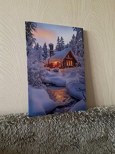 yeni il üçün əl işləri: Qışın sakitliyi və saflığını evinizə gətirin ❄️✨ Qarlı mənzərələr — 2