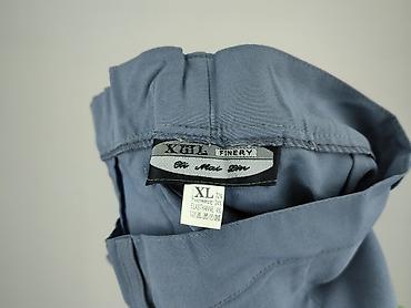 legginsy sliskie: Spodnie materiałowe damskie, rozmiar XL — 4