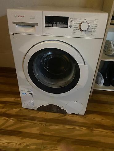 bosch ütü: Paltaryuyan maşın Bosch, 7 kq, Ehtiyat hissələri kimi, Avtomat, Qurutma var, Kredit yoxdur, Ünvandan götürmə — 1